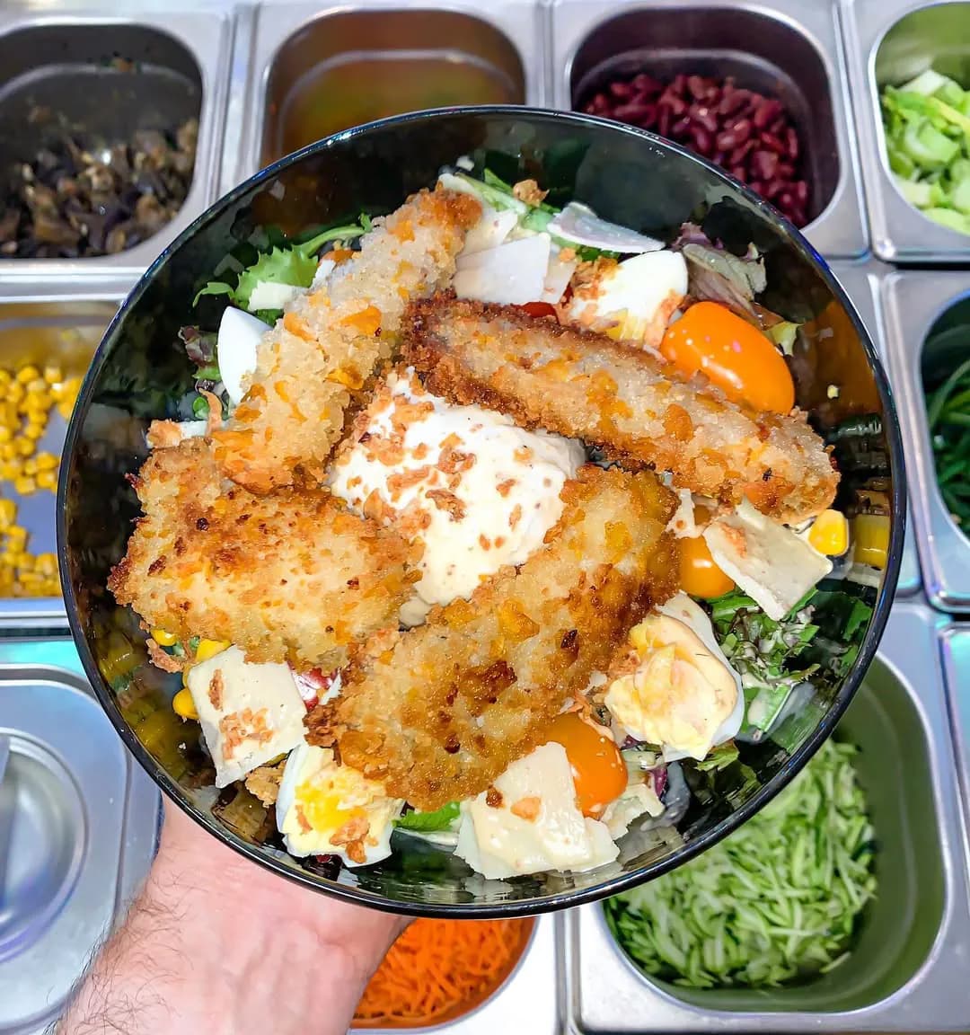 Legumes frais de Provence pour les salades bowls du Petit Palais